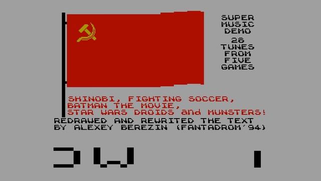 Soviet Demo - Fantadrom Ltd [#zx spectrum AY Music Demo]