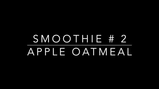 2 Weight loss Breakfast Smoothies || Apple Oats & Banana Oats ||  Malayalam w English subtitles