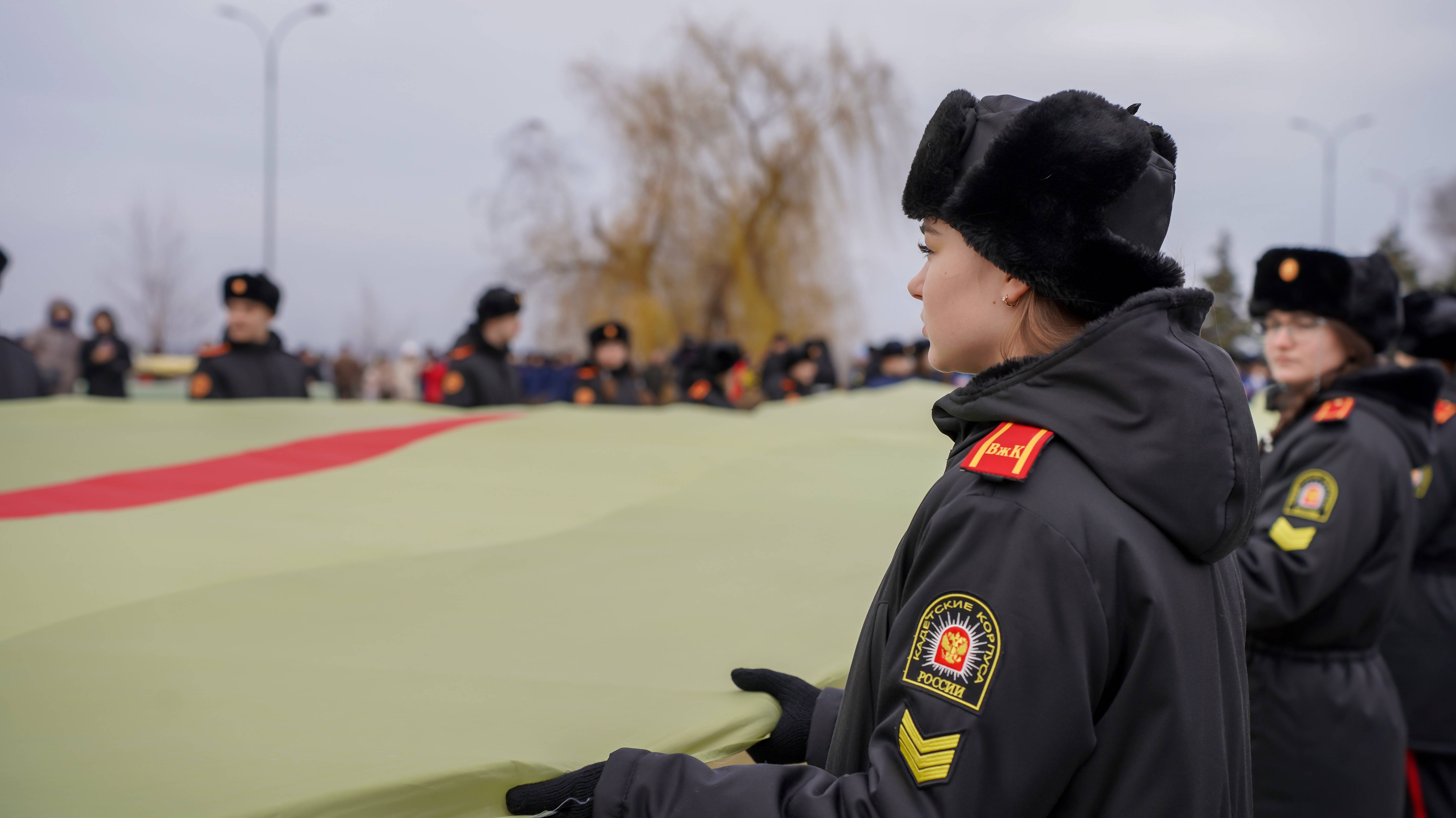 Волжане отметили Сталинградскую Победу