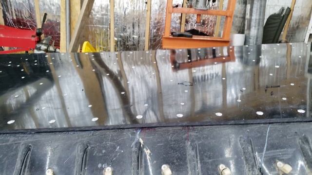Scat 2 Hovercraft Hull repair - Part 5