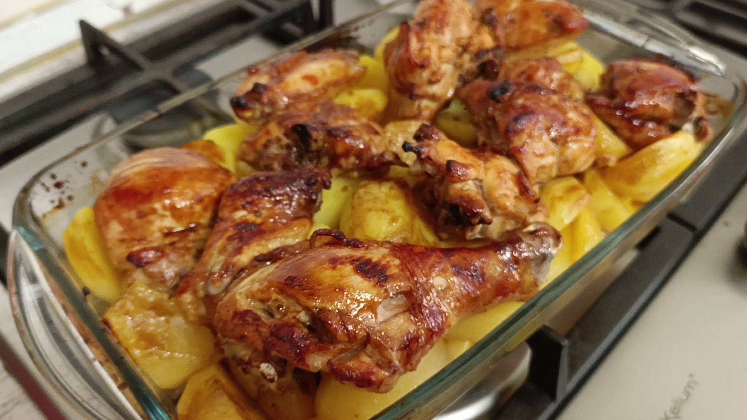 Простой и вкусный ужин я приготовила