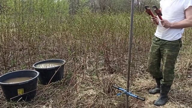 неожиданный финал . скважина на воду в Лакинске