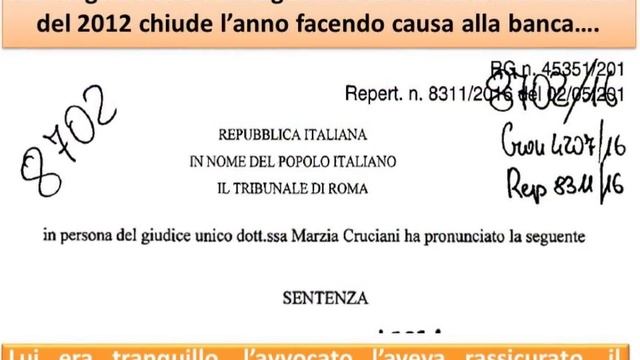 ANATOCISMO: Banca condannata per 362 mila euro!