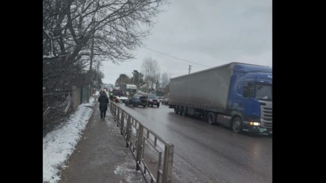 Дорожное происшествие в Смоленске. Витебское шоссе.
