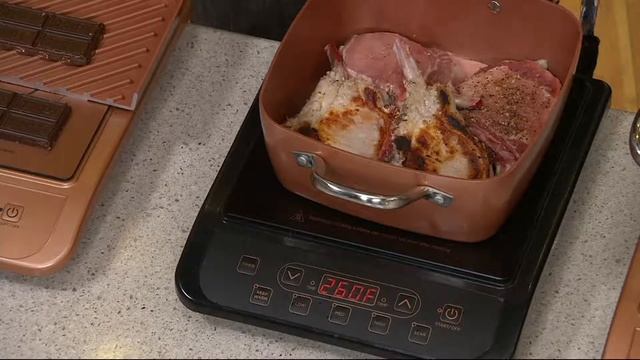 Copper Chef Portable Induction Cooktop on QVC