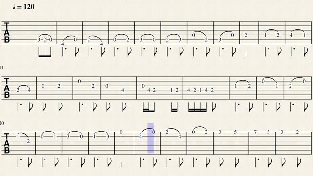 Csardas A-Moll Czardas A-Minor Guitar tab (Чардаш ля-минор tab)