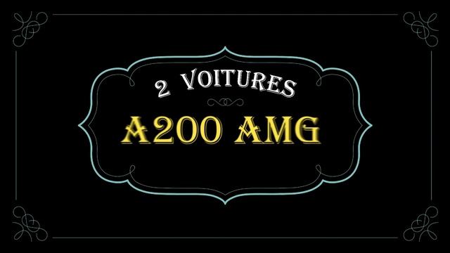 NOUVELLE MERCEDES A200 AMG