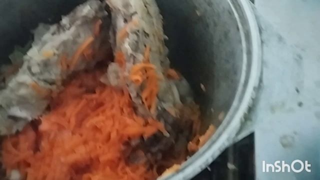 Чудесный подарок от мужа. На обед- рис с мясом и грибами.