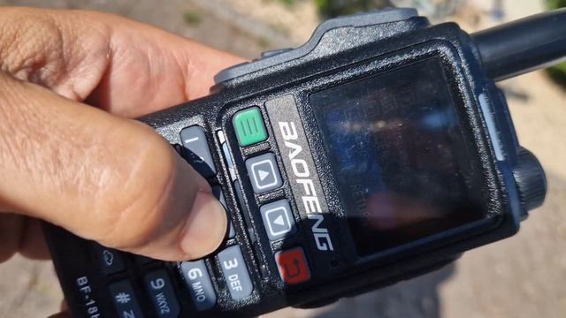 BAOFENG UV-18 , BRIGHT SUNLIGHT ?