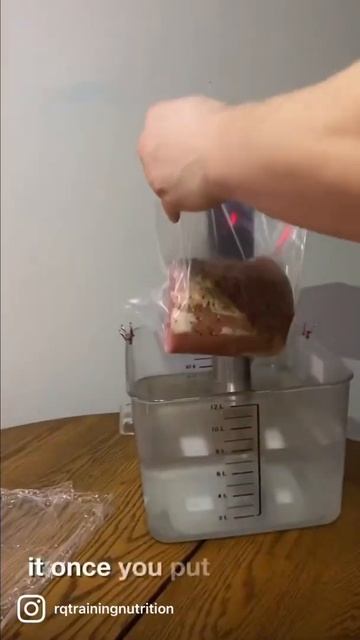 Sous Vide Roast Beef - Eye of Round