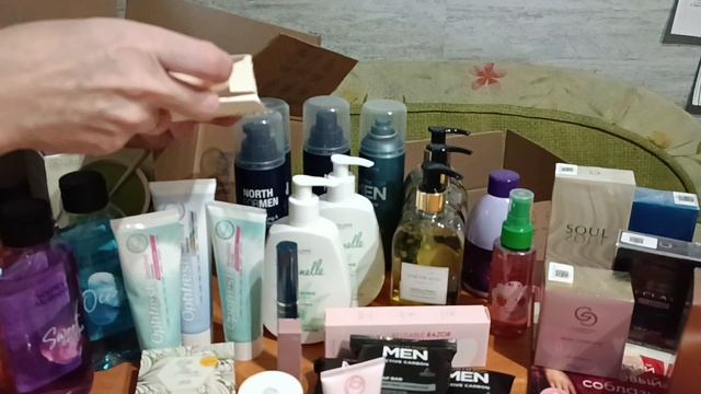 распаковка заказа Oriflame, Вера Гагаринова
