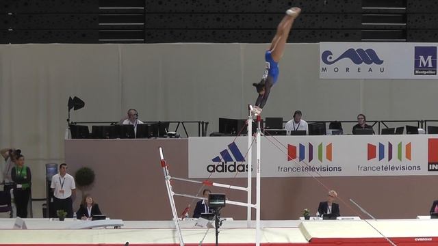 Ellie Downie (GBR) - Bars - 2015 European Championships (AA)