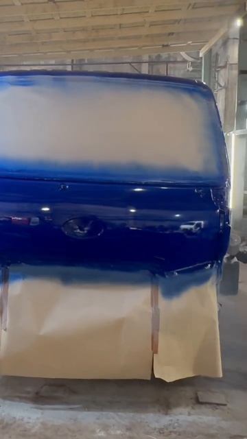 Покраска кабины Hyundai HD78