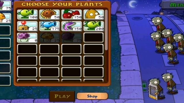 PvZ. #3 Грибной день