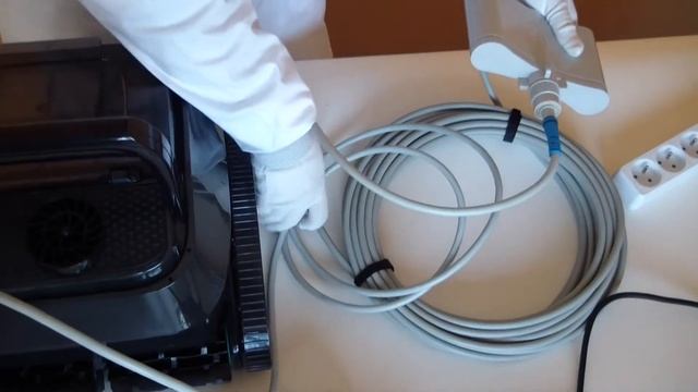 Robot 7310 Connection of cables