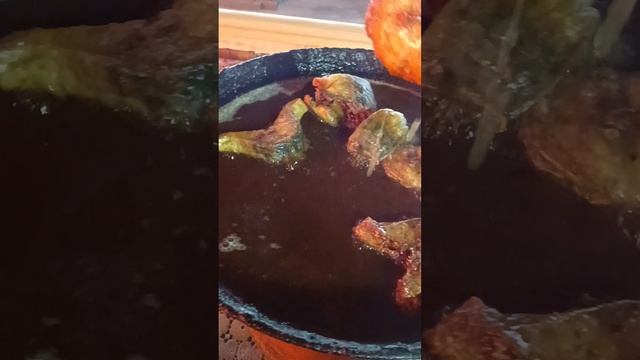 Жареная скумбрия