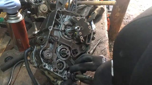 Сборка мотора IRBIS TTR 125 / Или как просрать половину материала : |