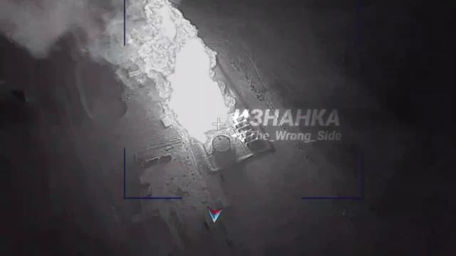 🔥 Мощнейший удар Герани по украинской нефтебазе в населённом пункте Низы Сумской области.
