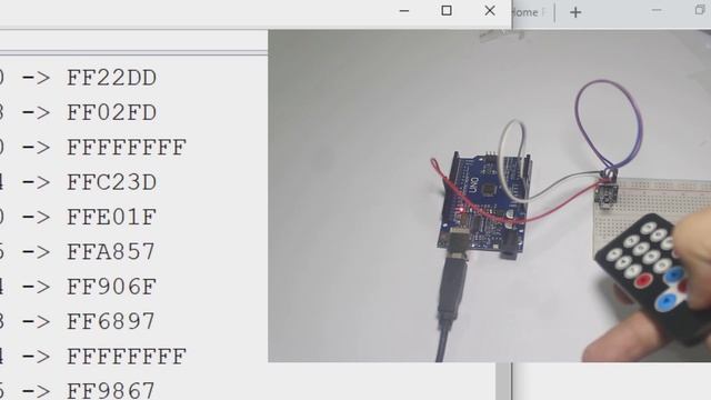 How to use Infrared (IR) remote with arduino and turn on and off 220V AC lamp using TV remote