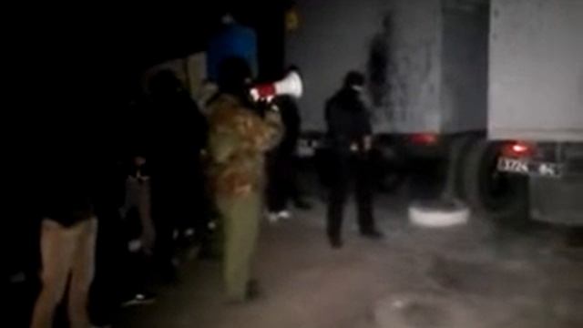 Штурм воинской части №3057 в Мариуполе  2 16.04.2014