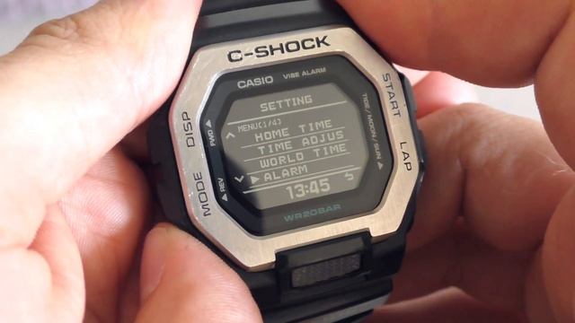 The most comfortable G-Shock! G-Shock GBX-100 on a wrist.