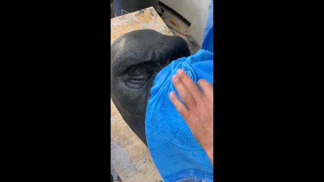 My First Sculpture! Gorilla Head