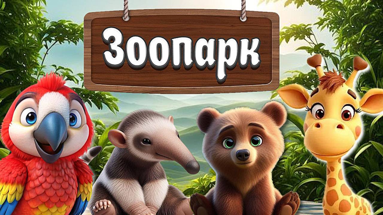 ЗООПАРК ДЛЯ ДЕТЕЙ + МУЛЬТИКИ ПРО ЖИВОТНЫХ + РАЗВИВАЮЩИЕ ВИДЕО ПРО ЖИВОТНЫХ