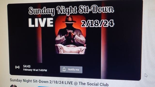 LIVE around 7:45 right here at The Social Club. Hit Subscribe if ya LIKE the Vibe.