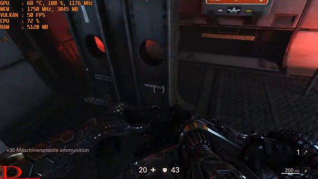 Wolfenstein II : The New Colossus + RX 560 4GB 45 watt version