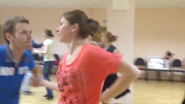 Он-лайн урок в LET'S DANCE CLUB.Salsa+ Rumba Борис Жуйко