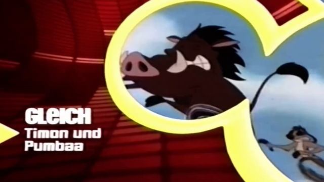 Disney Channel Germany Gleich Bumper (Timon Und Pumbaa) (2003)