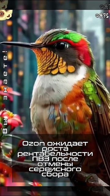 #Ozon ожидает роста рентабельности #ПВЗ после отмены сервисного сбора