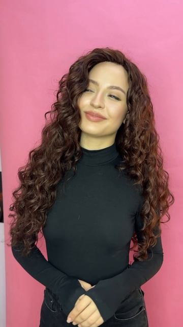 Локоны «Моника» в шоколадном оттенке, цвет каштан