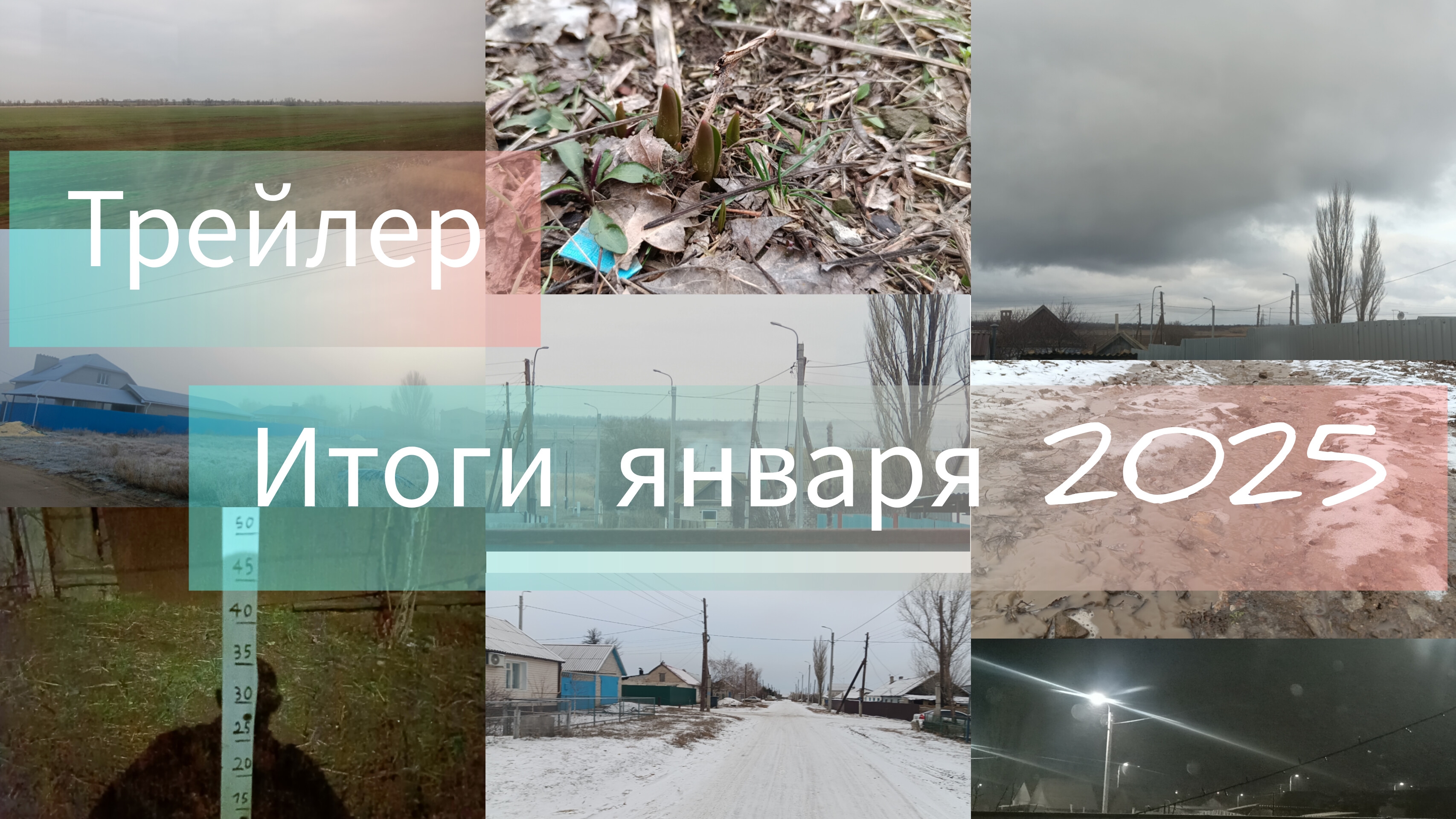 трейлер к видео: итоги января 2025года