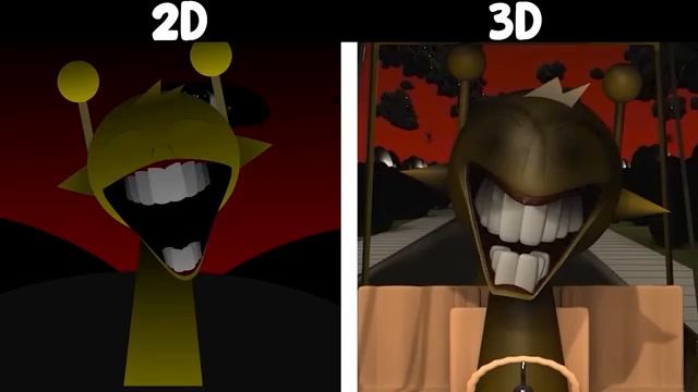 Incredibox Sprunki 2D & 3D Normal vs Horror Versions  Sprunki Showdown