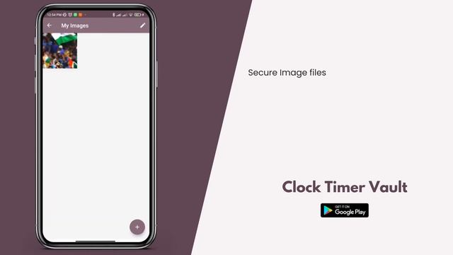 Explanation of use of the App GSW Secret Clock Timer - Hide photos and videos. Simple and practical