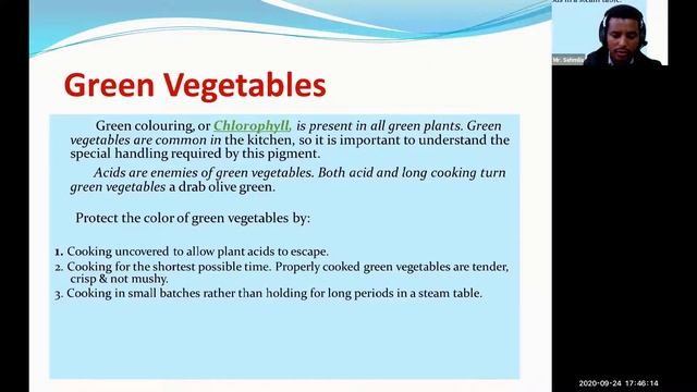 Food and Beverage Preparation II (part 4)