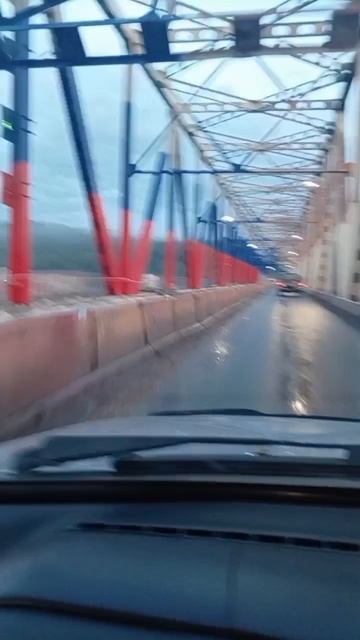 Мост через реку Лена приобретает вид!🙂