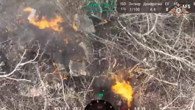 ⚔🔥☠⚡Уничтожение позиций противника в окрестностях Дачного⚡