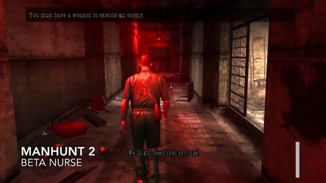 Manhunt 2: Escape Asylum - Regular Vs Beta Nurse