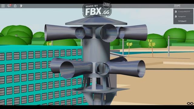 ROBLOX Tornado Siren #66: Sentry 10V2T At Washington County 2.0, Alert and Attack