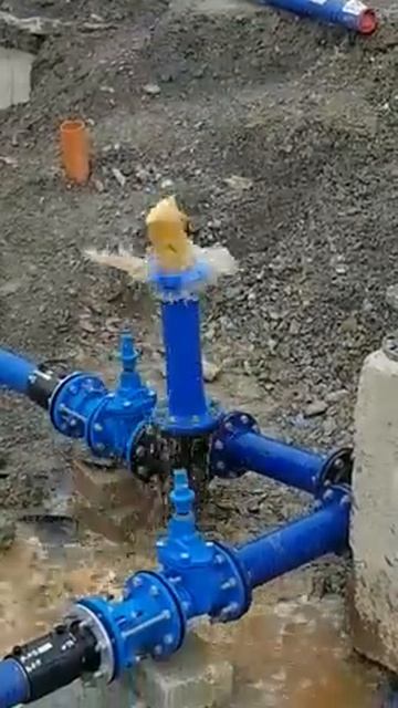 Water Main Pipe Swabbing