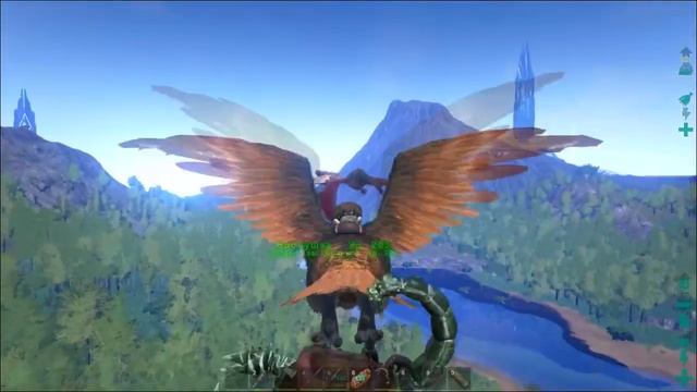 Ark: Survival Evolved 10 - Как приручить Кетцаля Quetzal в соло!