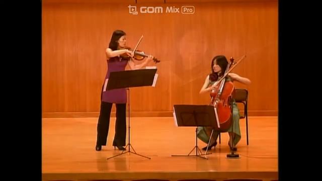 Hanns Eisler Duo Op.7 (3. July 2009 KumHo Art Hall) HyeSun Sim, Violin/ HyeWon Sim, Cello