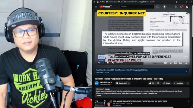 🔴BULGARAN NA❗️TOLENTINO BINULGAR ANG BAHO NG PARTIDO❗️PADILLA INUT!L