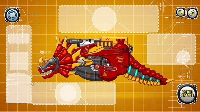 Dinosaur Robot : Mechanical Triceratops