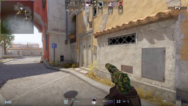 Counter-strike 2 Клатч 1в3 Инферно Faceit