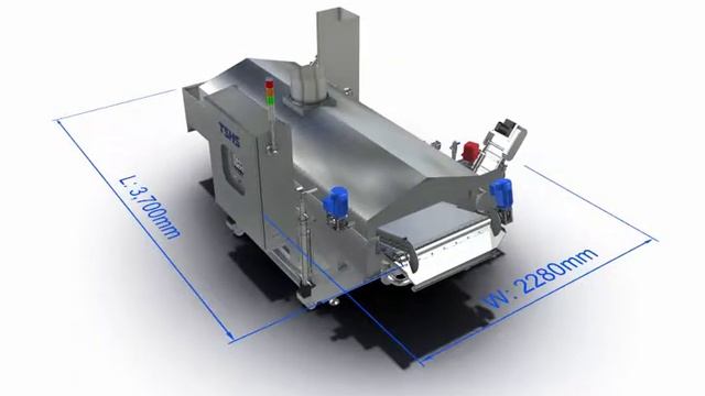 TSHS - Tsunghsing ◆ Fryer System(3D) / EXTERIOR / 3D外觀展示