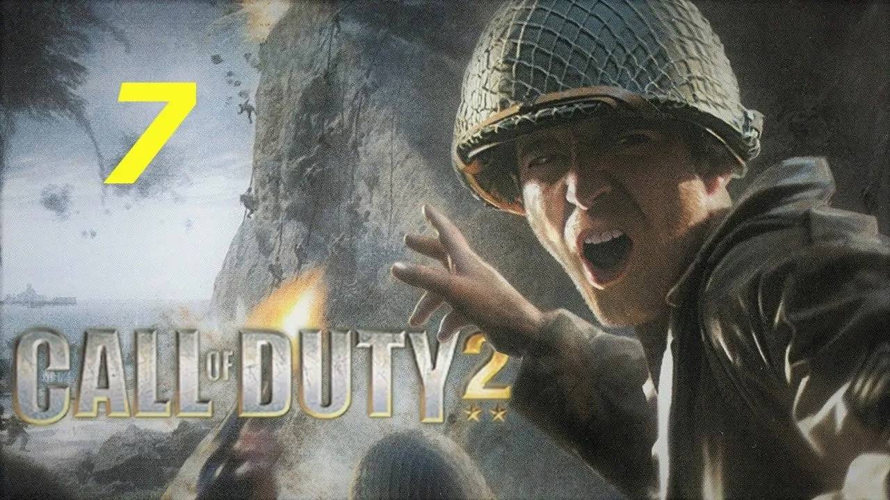 Прохождение Call of Duty 2 #7 (Битва за Кан)