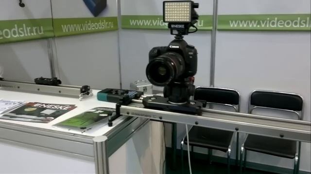 Фотофорум 2012. Слайдер Slidekamera с электроприводом